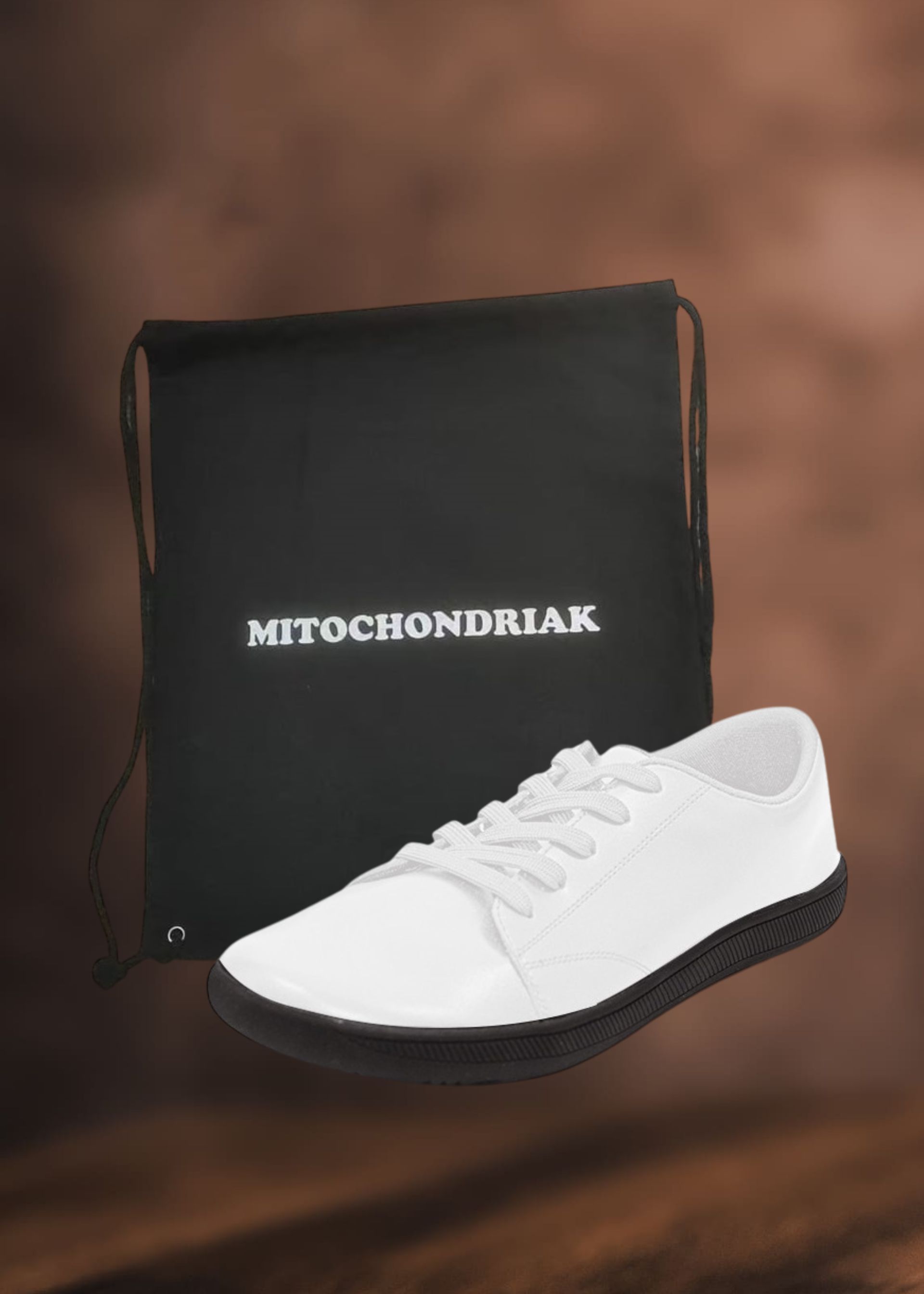 Grounded barefoot shoes by Mitochondriak with earthing technology